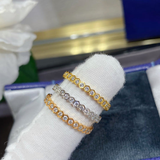 [LuckyStar] BEE LOVE KLEINER RING MIT DIAMANTEN