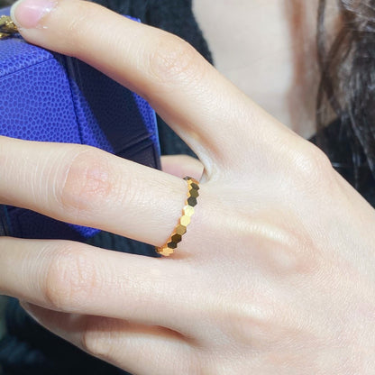[LuckyStar] KLEINER RING MIT BIENENLIEBE