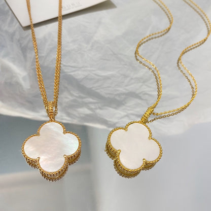[LuckyStar]CLOVER 25MM MOP GROSSE ANHÄNGERKETTE