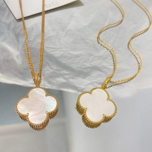 [LuckyStar]CLOVER 25MM MOP GROSSE ANHÄNGERKETTE