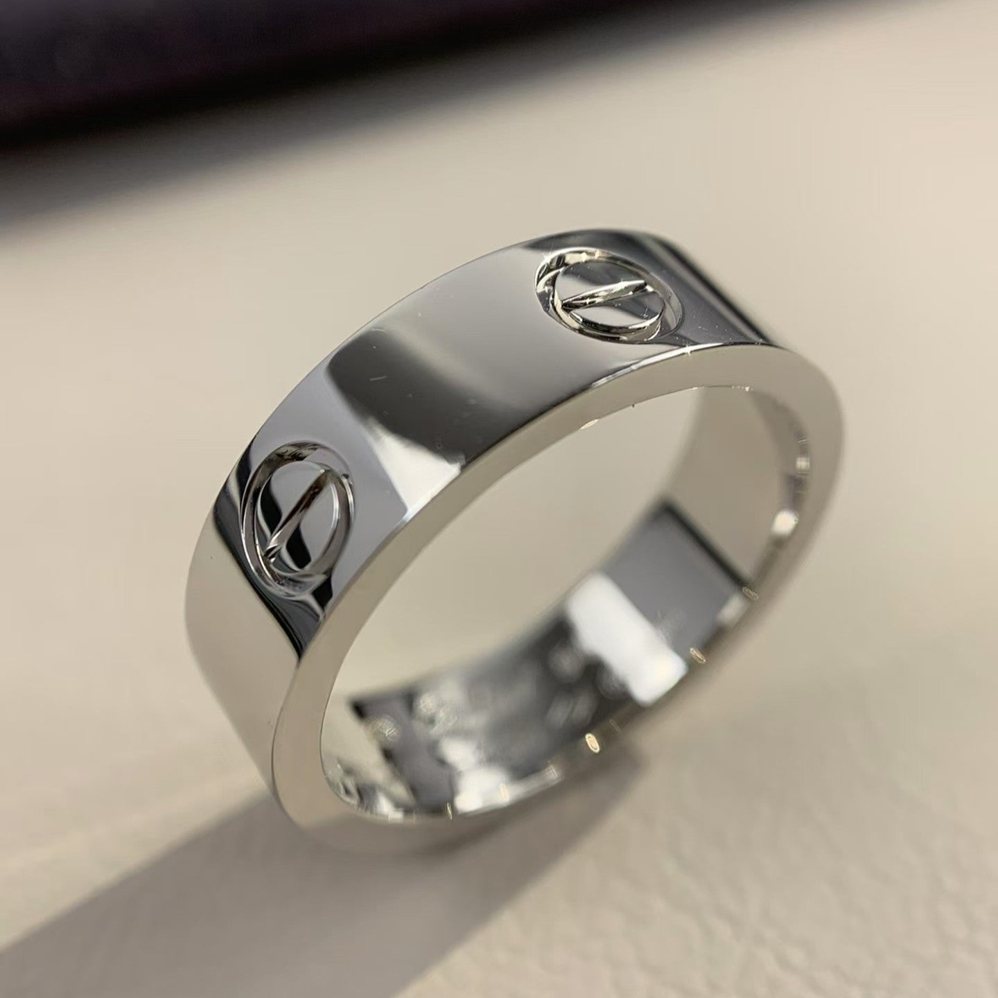 [LuckyStar]Liebesring 5,5 mm ohne Diamanten 
