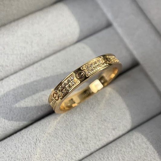 [LuckyStar]Liebesring 2,65 mm Diamant 
