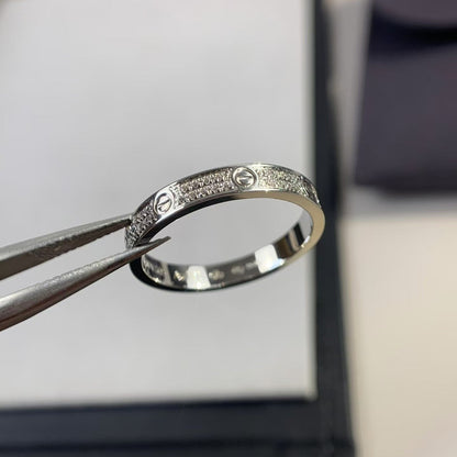 [LuckyStar]Liebesring 2,65 mm Diamant 