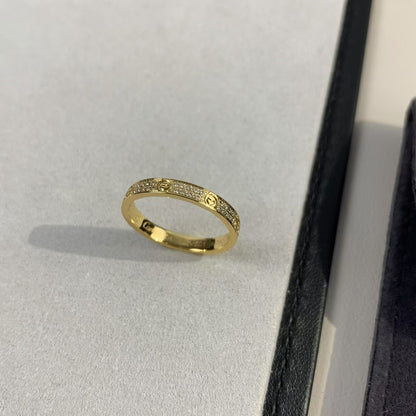 [LuckyStar]Liebesring 2,65 mm Diamant 