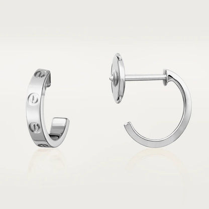 [LuckyStar] LIEBE OHRRINGE 2,65MM SILBER 