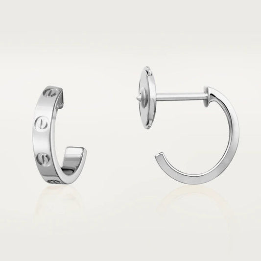 [LuckyStar] LIEBE OHRRINGE 2,65MM SILBER 