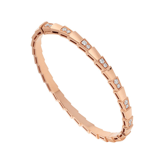 [LuckyStar]SERPENTI KLEINES ARMBAND ROTGOLD DIAMANT
