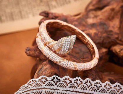 [LuckyStar]HAUTE COUTURE GOLD SERPENTI BRACELET