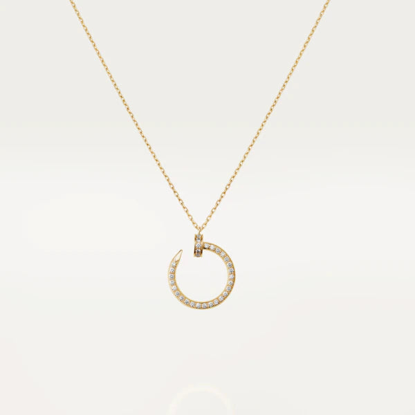 [LuckyStar]JUSTE HALSKETTE GOLD DIAMANTEN 