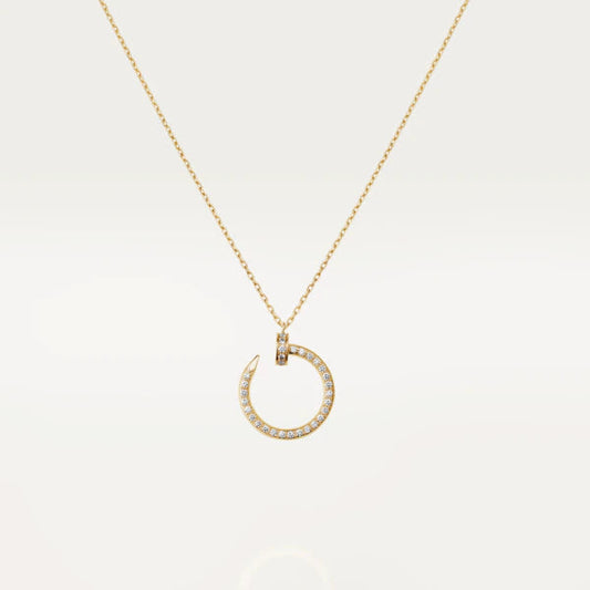 [LuckyStar]JUSTE HALSKETTE GOLD DIAMANTEN 