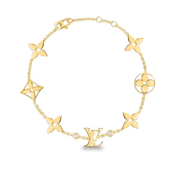 [LuckyStar] GOLDARMBAND MIT 7 MOTIVEN UND STERN