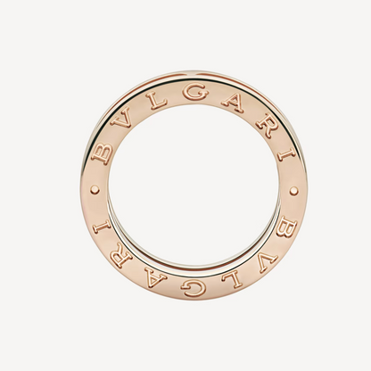 [LuckyStar]ZERO 1 EINBAND-RING MIT DIAMANTEN AUF DEM SPIRALRING