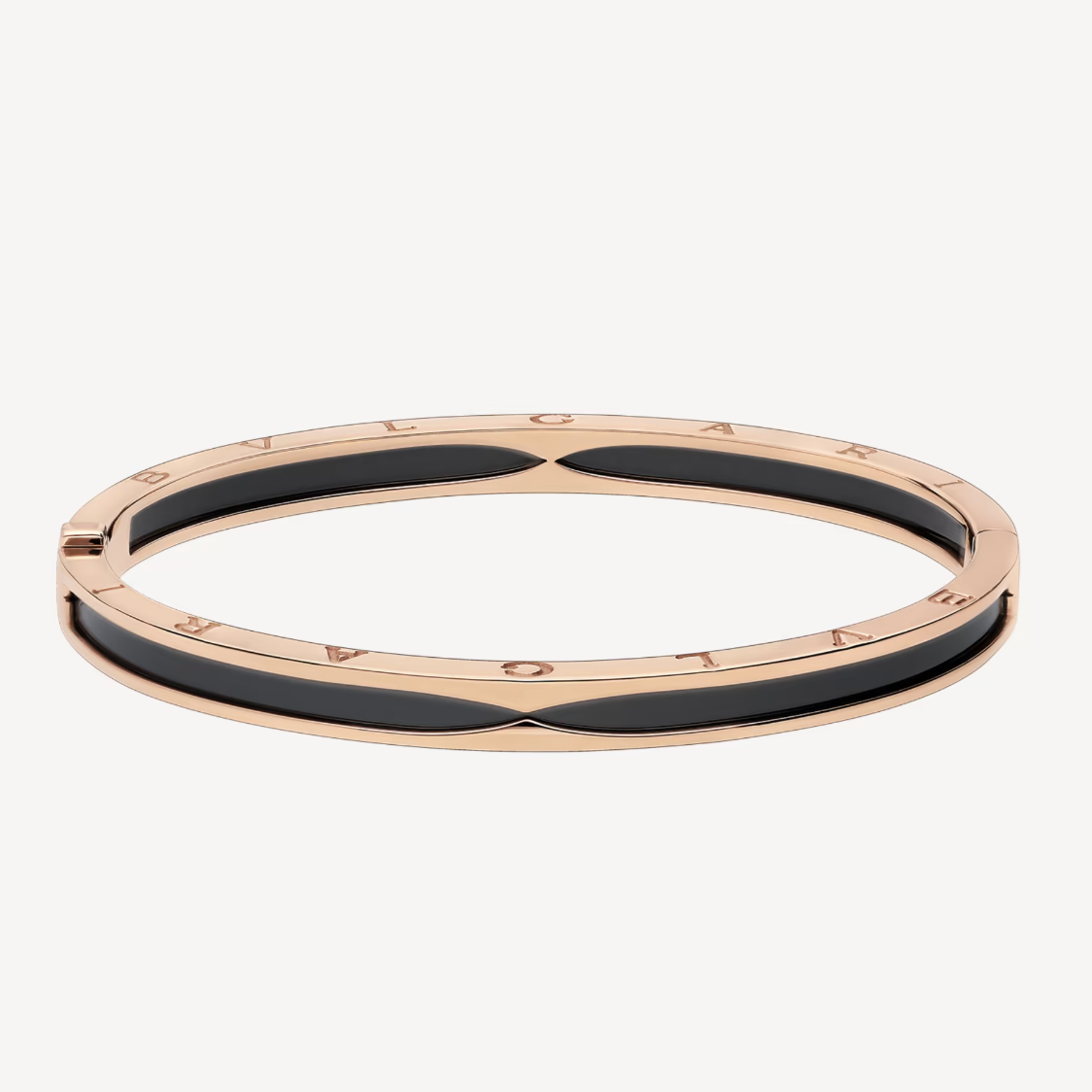 [LuckyStar]ZERO 1 ROSA GOLD MIT SCHWARZEM KERAMIKARMBAND