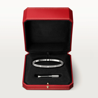 [LuckyStar] LIEBESARMBAND 3,65 MM MIT DIAMANTEN BESETZT