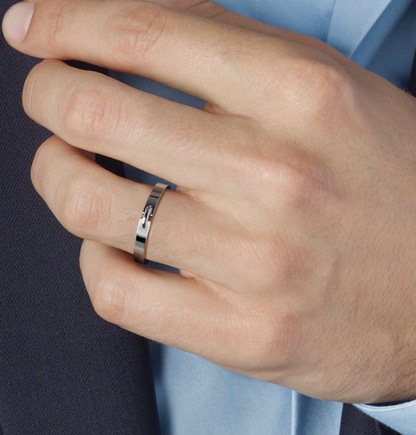 [LuckyStar]ALLIANCE LIENS VIDENCE 3MM RING