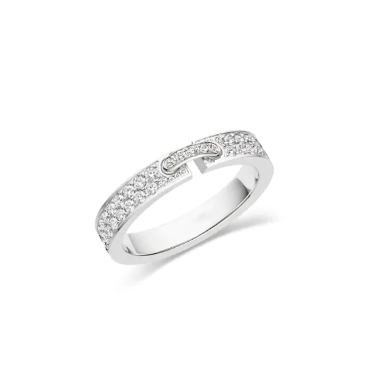 [LuckyStar] ALLIANCE LIENS VIDENCE DIAMANTRING MIT 4 MM