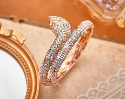[LuckyStar]HAUTE COUTURE GOLD SERPENTI BRACELET