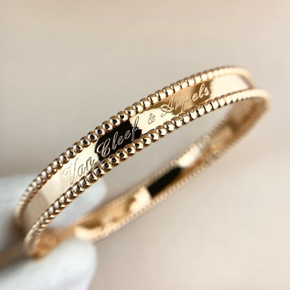 [LuckyStar]CLOVER BRACELET ENGRAVING SERIES