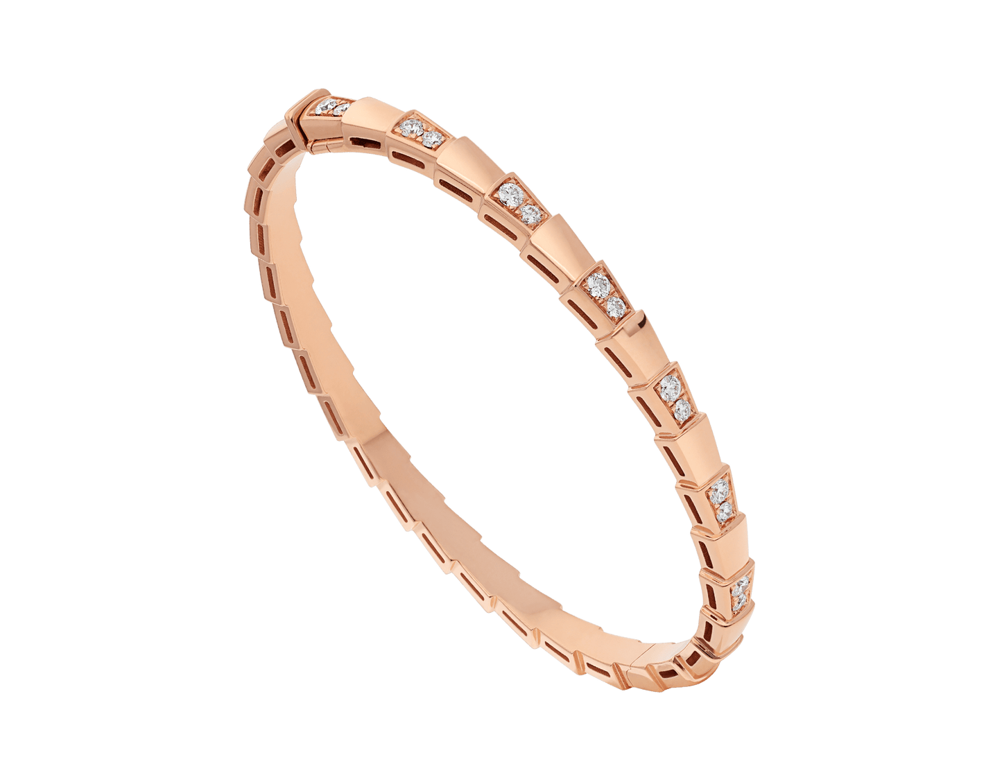 [LuckyStar]SERPENTI ARMBAND ROTGOLD DIAMANT
