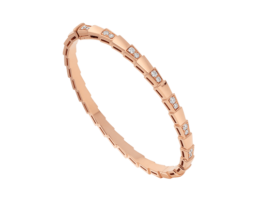 [LuckyStar]SERPENTI ARMBAND ROTGOLD DIAMANT