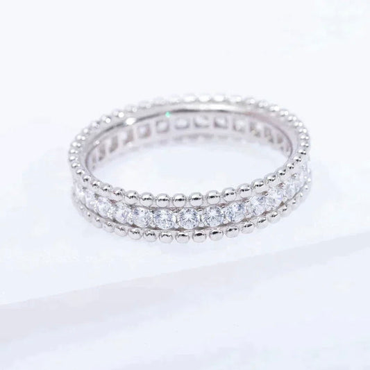 [LuckyStar]PERLEE DIAMANT SILBERRING