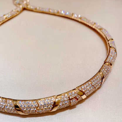[LuckyStar]HAUTE COUTURE GOLD SERPENTI NECKLACE