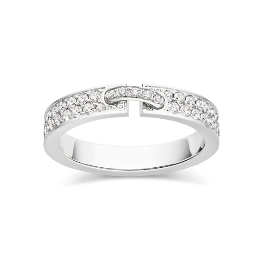 [LuckyStar] ALLIANCE LIENS VIDENCE DIAMANTRING MIT 4 MM