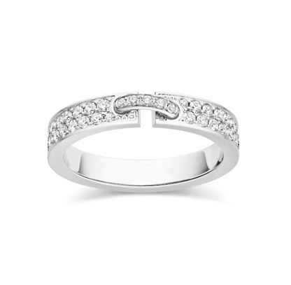 [LuckyStar] ALLIANCE LIENS VIDENCE DIAMANTRING MIT 4 MM