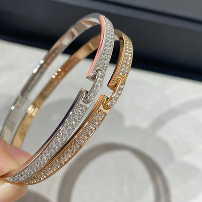 [LuckyStar]LIENS VIDENCE DIAMANT-ARMBAND