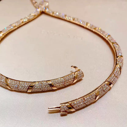 [LuckyStar]HAUTE COUTURE GOLD SERPENTI NECKLACE