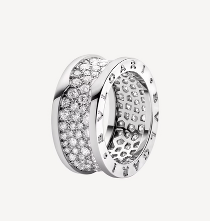 [LuckyStar]ZERO 1 MIT DIAMANTEN AUF DEM SPIRALRING