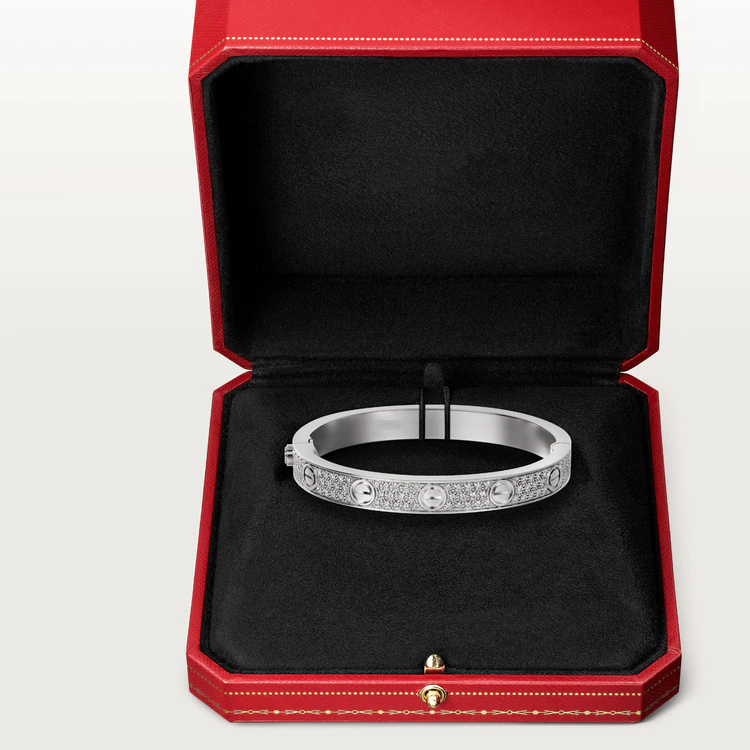 [LuckyStar] LIEBESARMBAND 6,1 MM MIT DIAMANTEN BESETZT 