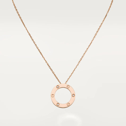 [LuckyStar] LIEBESKETTE 16MM 3 DIAMANTEN