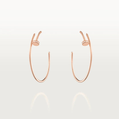 [LuckyStar]JUSTE OHRRINGE DIAMANTEN 1,8 MM 