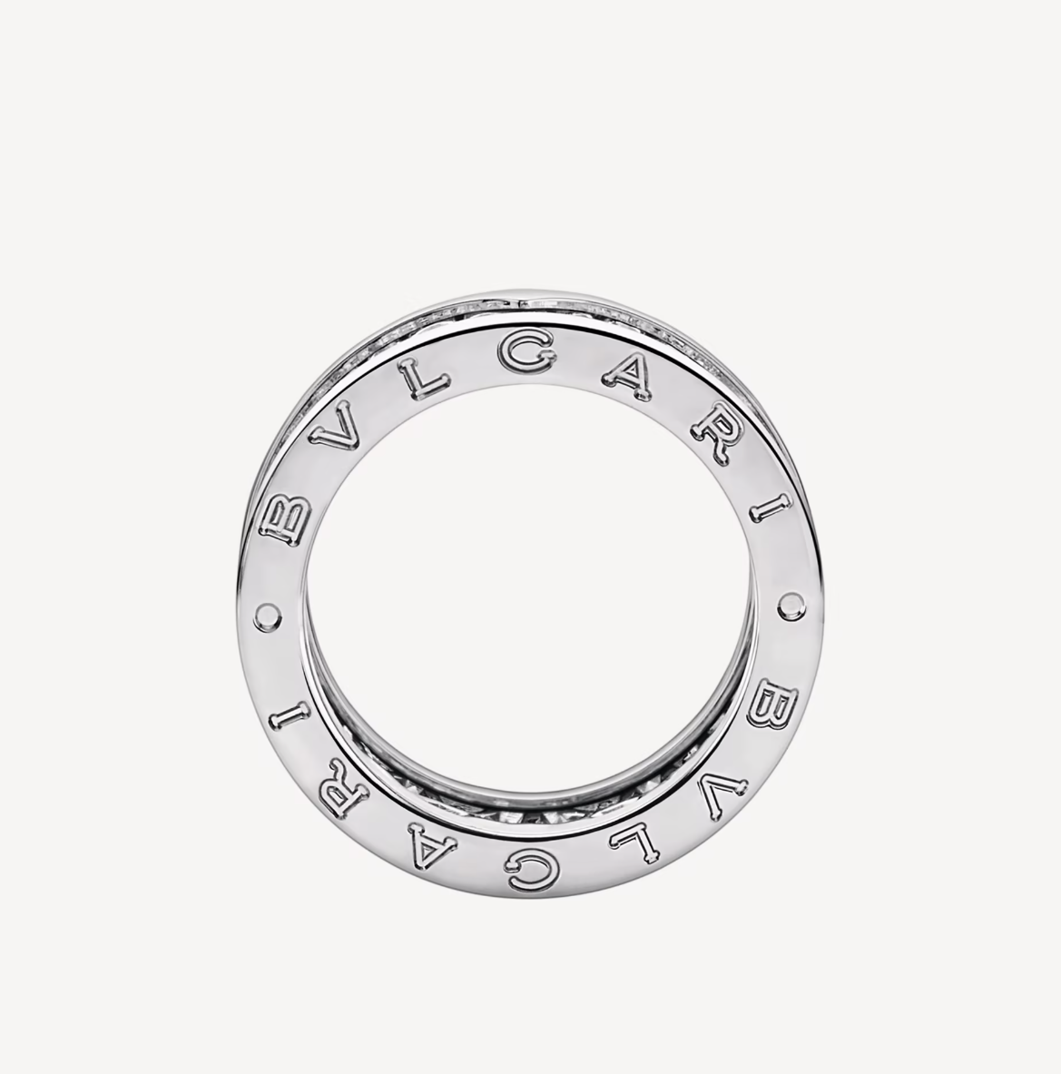 [LuckyStar]ZERO 1 MIT DIAMANTEN AUF DEM SPIRALRING