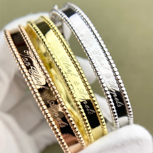 [LuckyStar]CLOVER BRACELET ENGRAVING SERIES