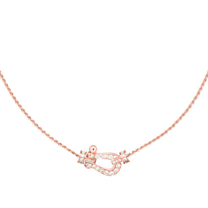 [LuckyStar]FORCE 10 Roségold-Diamantkette