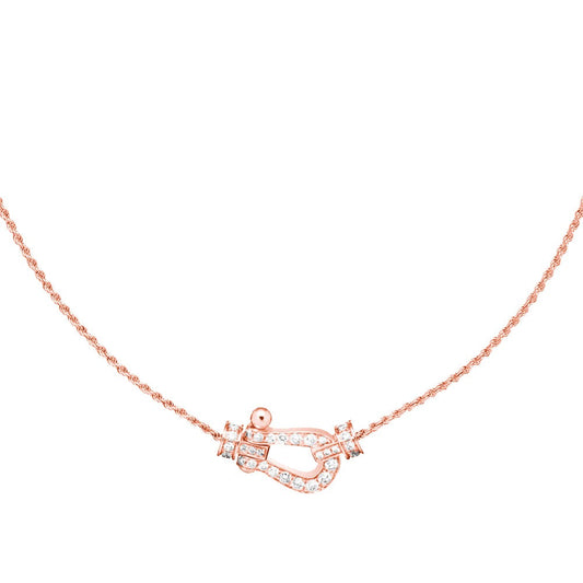 [LuckyStar]FORCE 10 Roségold-Diamantkette