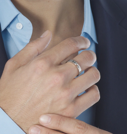 [LuckyStar]ALLIANCE LIENS VIDENCE 4MM RING