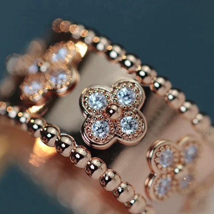 [LuckyStar] KLEEBLATT-KALEIDOSKOP-RING 10MM