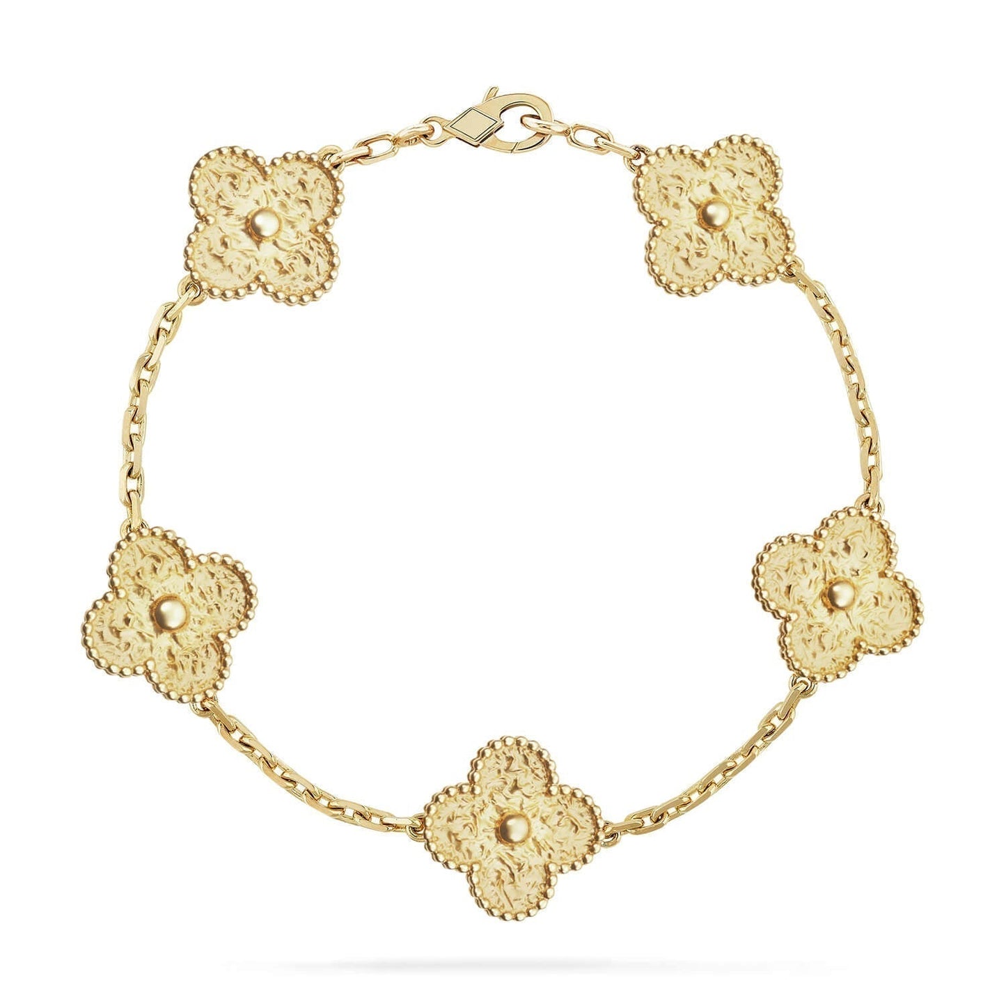 [LuckyStar]CLOVER 5 MOTIVE BRONZING ARMBAND 