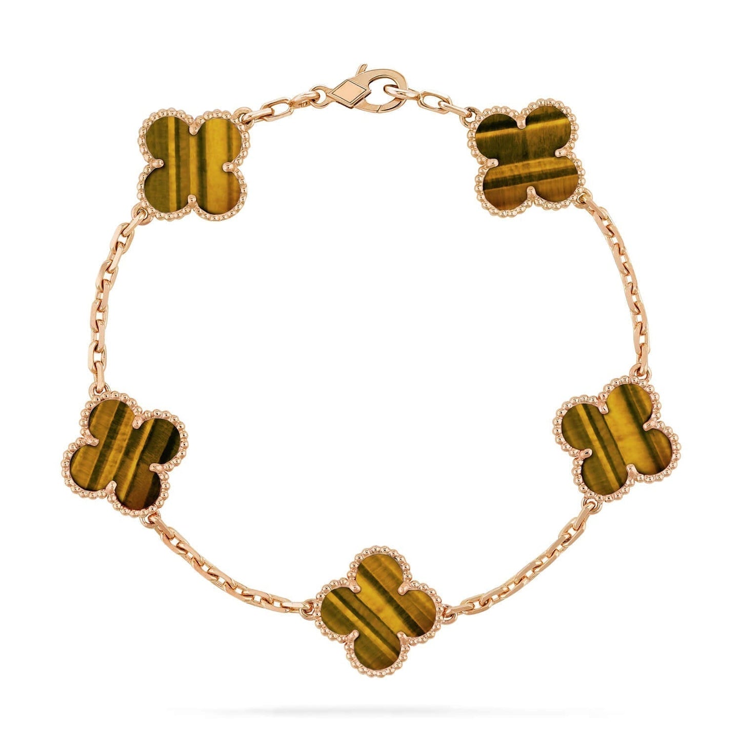 [LuckyStar]CLOVER 5 MOTIVE TIGERAUGE ARMBAND 