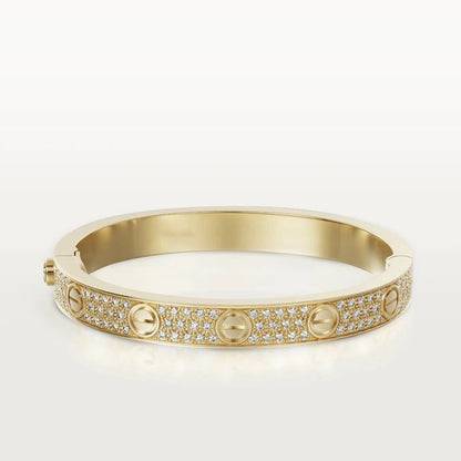 [LuckyStar] LIEBESARMBAND 6,1 MM MIT DIAMANTEN BESETZT 