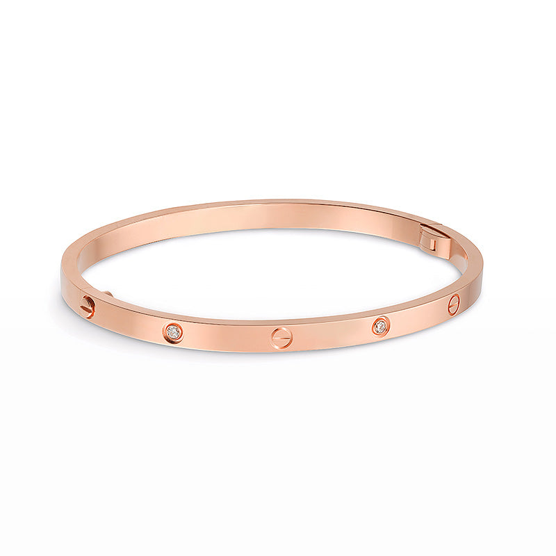 [LuckyStar]Liebesarmband 3,65 mm 6 Diamanten