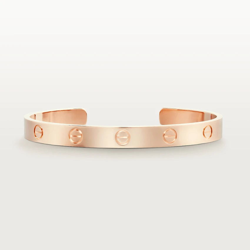 [LuckyStar] Liebesarmband, 6,1 mm, offene Manschette 