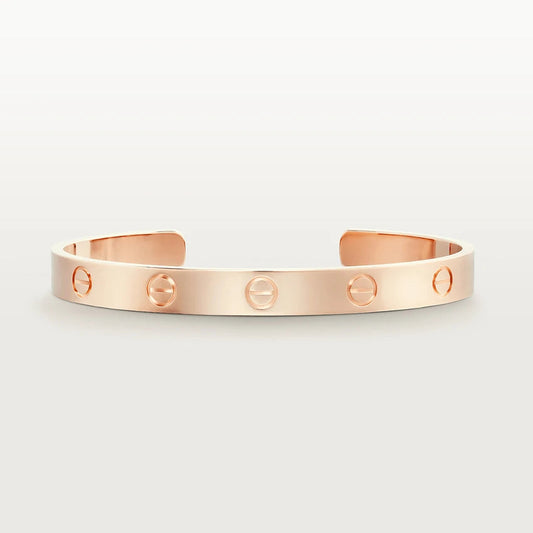 [LuckyStar] Liebesarmband, 6,1 mm, offene Manschette 