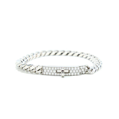 [LuckyStar]KELLY CHAIN ​​SILBER DIAMANTARMBAND