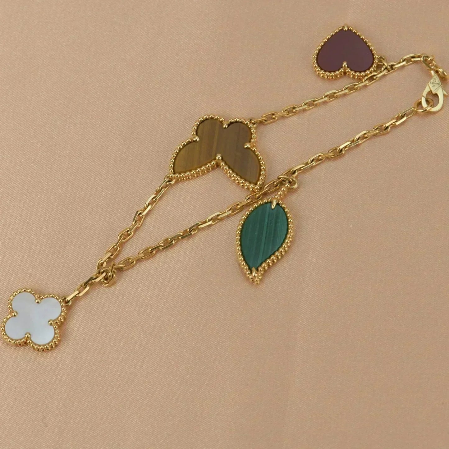 [LuckyStar]GOLDARMBAND „LUCKY SPRING 5“ 
