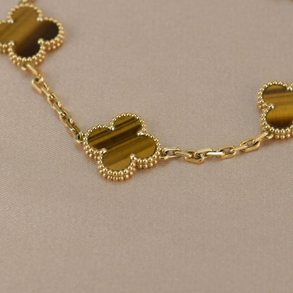 [LuckyStar]CLOVER 5 MOTIVE TIGERAUGE ARMBAND 