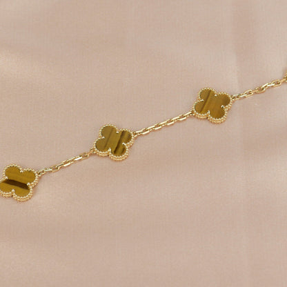 [LuckyStar]CLOVER 5 MOTIVE TIGERAUGE ARMBAND 
